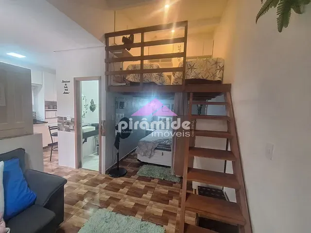 Kitnet com 36m² 1 quarto e 1 banheiro, à venda, no bairro Jardim Casa Branca em Caraguatatuba