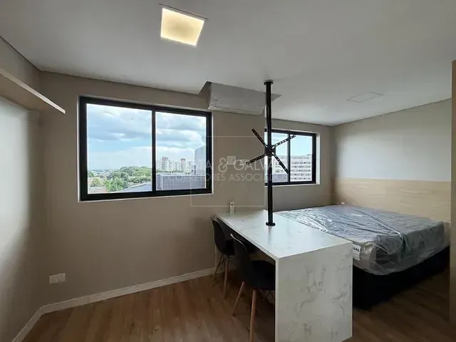 Kitnet com 23m², para alugar, no bairro Novo Mundo em Curitiba