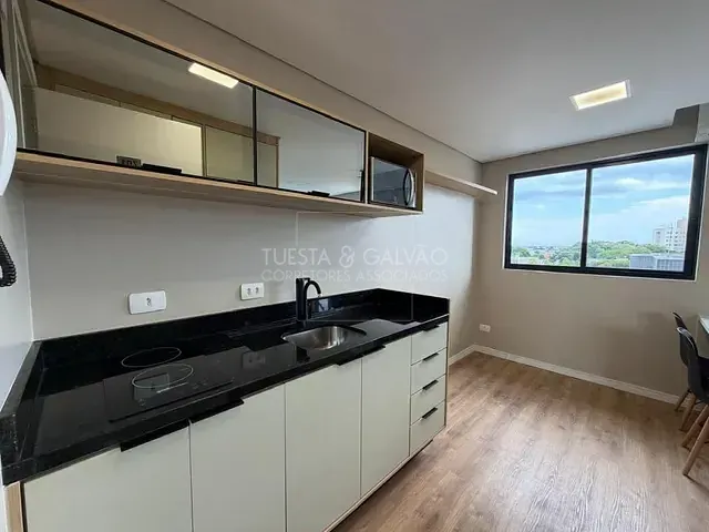 Kitnet com 23m², para alugar, no bairro Novo Mundo em Curitiba