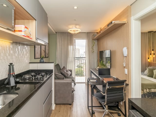 Kitnet com 28m² 1 quarto e 1 banheiro, à venda, no bairro Lapa em São Paulo