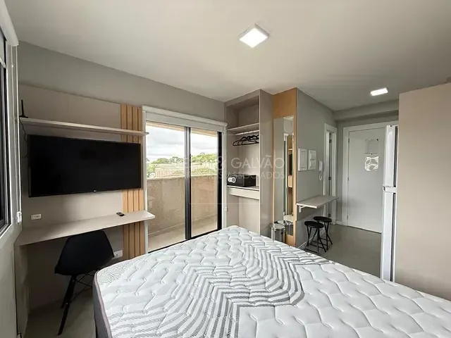 Kitnet com 17m² 1 quarto e 1 banheiro, para alugar, no bairro Novo Mundo em Curitiba