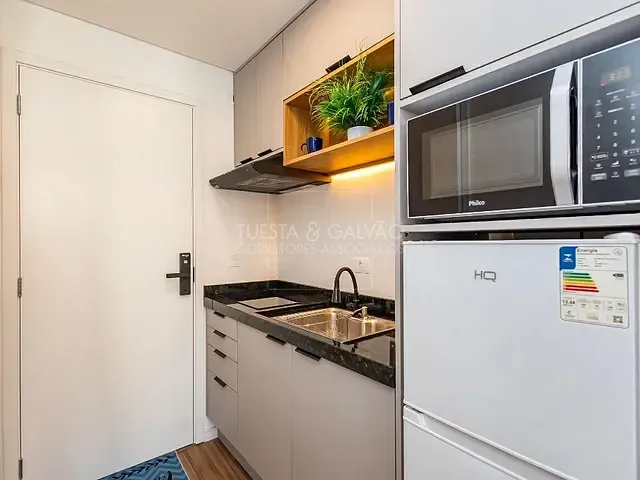 Kitnet com 19m² 1 quarto e 1 banheiro, à venda, no bairro Centro em Curitiba