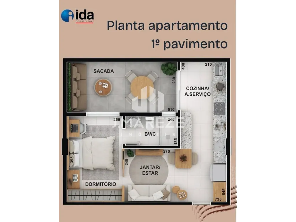Kitnet-Studio, 33 m² - Foto 15