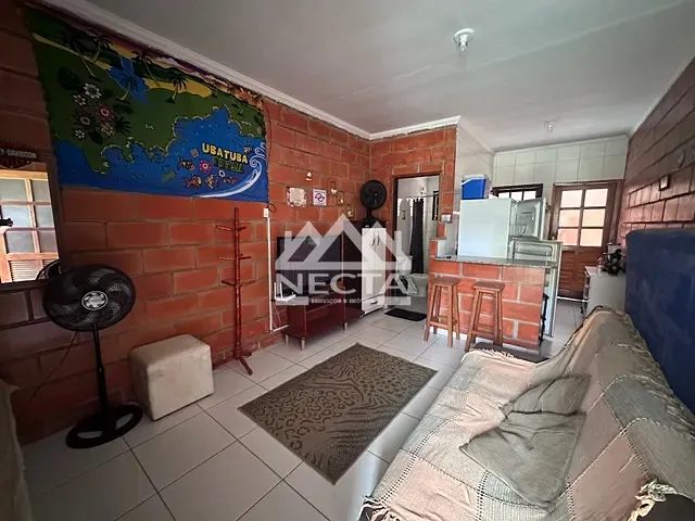 Kitnet com 45m² 1 quarto e 1 banheiro, à venda, no bairro Maranduba em Ubatuba
