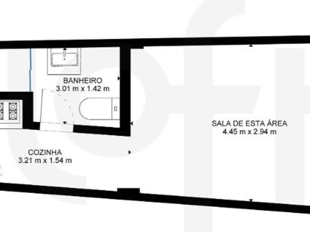Foto do Kitnet - Kitnet à venda, 30 m² por R$ 90.000,00 - Liberdade - São Paulo/SP | ZONA LESTE IMÓVEIS