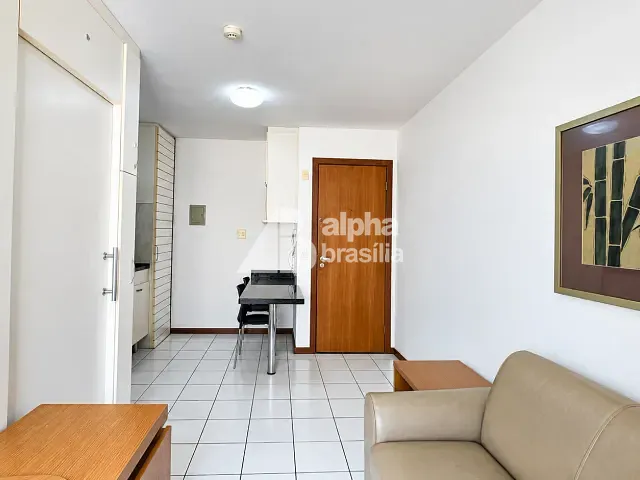 Kitnet com 25m² 1 quarto e 1 banheiro, para alugar, no bairro Asa Sul em Brasília
