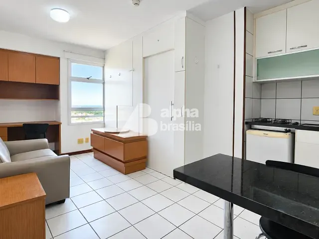 Kitnet com 25m² 1 quarto e 1 banheiro, para alugar, no bairro Asa Sul em Brasília