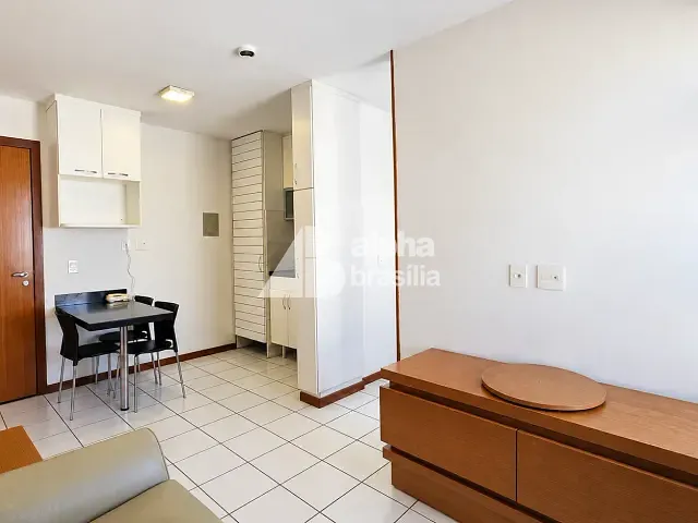Kitnet com 25m² 1 quarto e 1 banheiro, para alugar, no bairro Asa Sul em Brasília