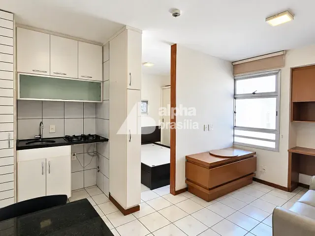 Kitnet com 25m² 1 quarto e 1 banheiro, para alugar, no bairro Asa Sul em Brasília