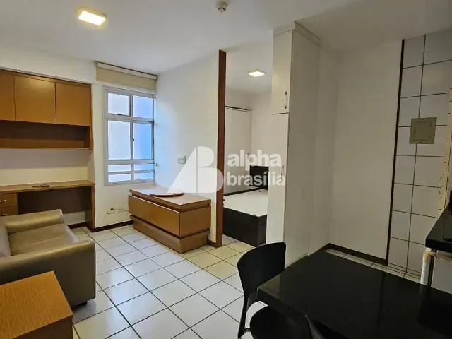 Kitnet com 25m² 1 quarto e 1 banheiro, para alugar, no bairro Asa Sul em Brasília