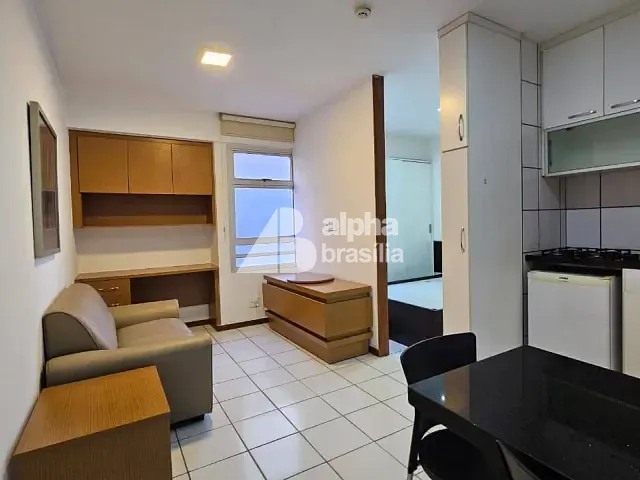 Kitnet com 25m² 1 quarto e 1 banheiro, para alugar, no bairro Asa Sul em Brasília