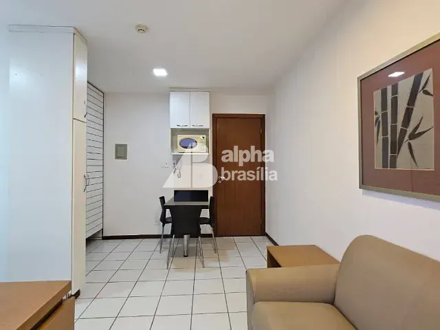 Kitnet com 25m² 1 quarto e 1 banheiro, para alugar, no bairro Asa Sul em Brasília