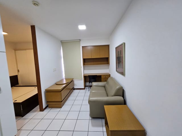 Foto do Kitnet - SEP/SUL 712/912, Asa Sul – Brasília | Grand Ville | Kitnet Mobiliada 25m² com Armários e Ar condicionado | ALPHA BRASILIA A IMÓVEIS LTDA.