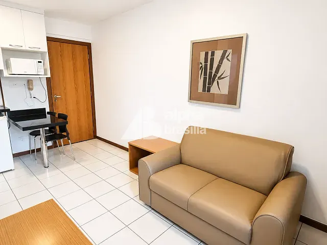 Kitnet com 25m² 1 quarto e 1 banheiro, para alugar, no bairro Asa Sul em Brasília