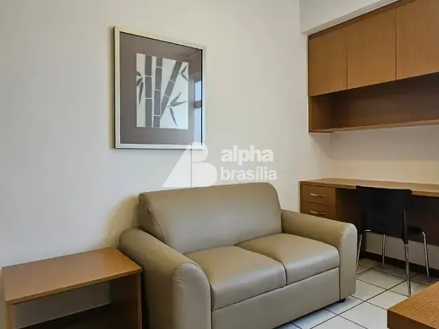 Kitnet com 25m² 1 quarto e 1 banheiro, para alugar, no bairro Asa Sul em Brasília