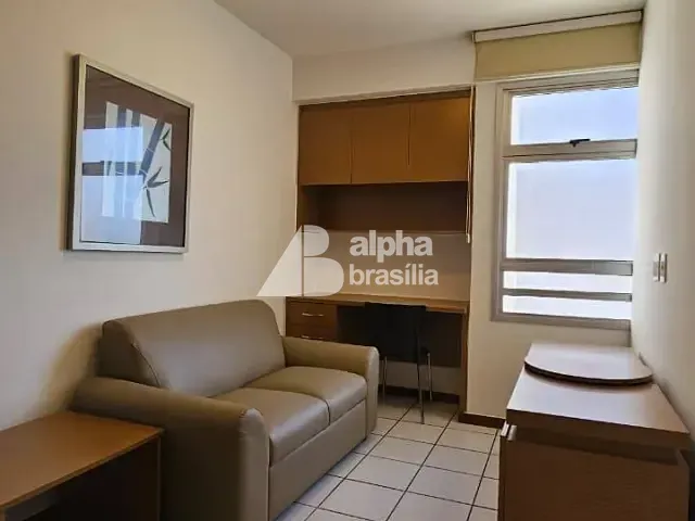 Kitnet com 25m² 1 quarto e 1 banheiro, para alugar, no bairro Asa Sul em Brasília