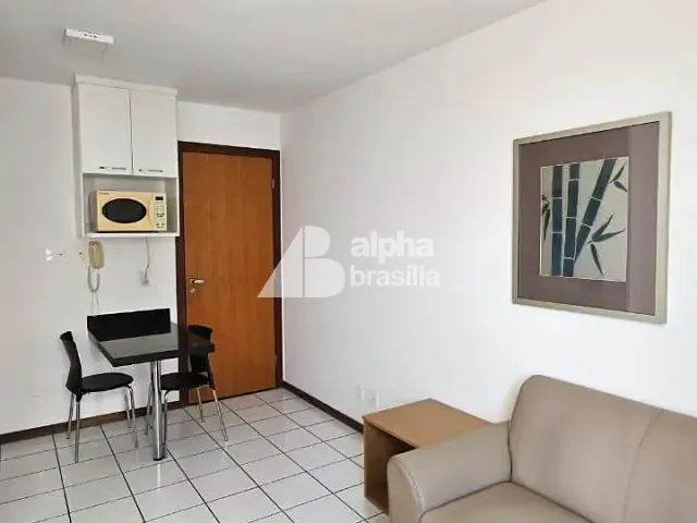 Kitnet com 25m² 1 quarto e 1 banheiro, para alugar, no bairro Asa Sul em Brasília