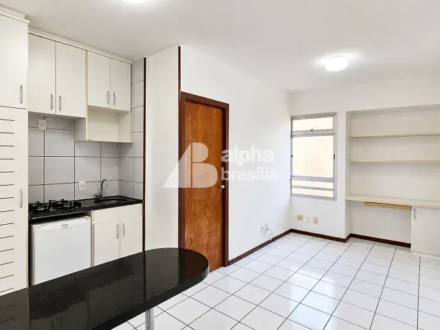 Kitnet com 25m² 1 quarto e 1 banheiro, para alugar, no bairro Asa Norte em Brasília