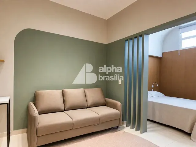 Kitnet com 35m² 1 quarto e 1 banheiro, à venda, no bairro Setor Sudoeste em Brasília