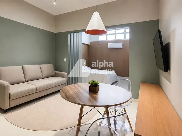 Kitnet com 35m² 1 quarto e 1 banheiro, à venda, no bairro Setor Sudoeste em Brasília