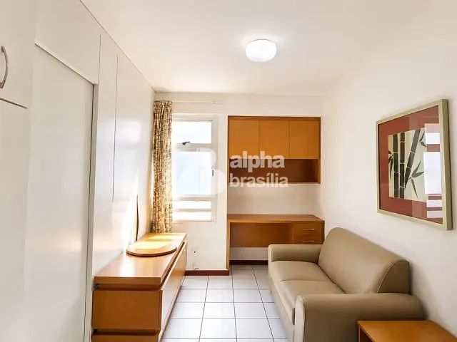 Kitnet com 25m² 1 quarto e 1 banheiro, para alugar, no bairro Asa Sul em Brasília