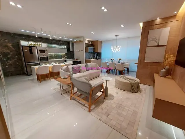 Apartamento com 128m² 3 quartos e 3 banheiros, à venda, no bairro Vila Assunção em Santo André