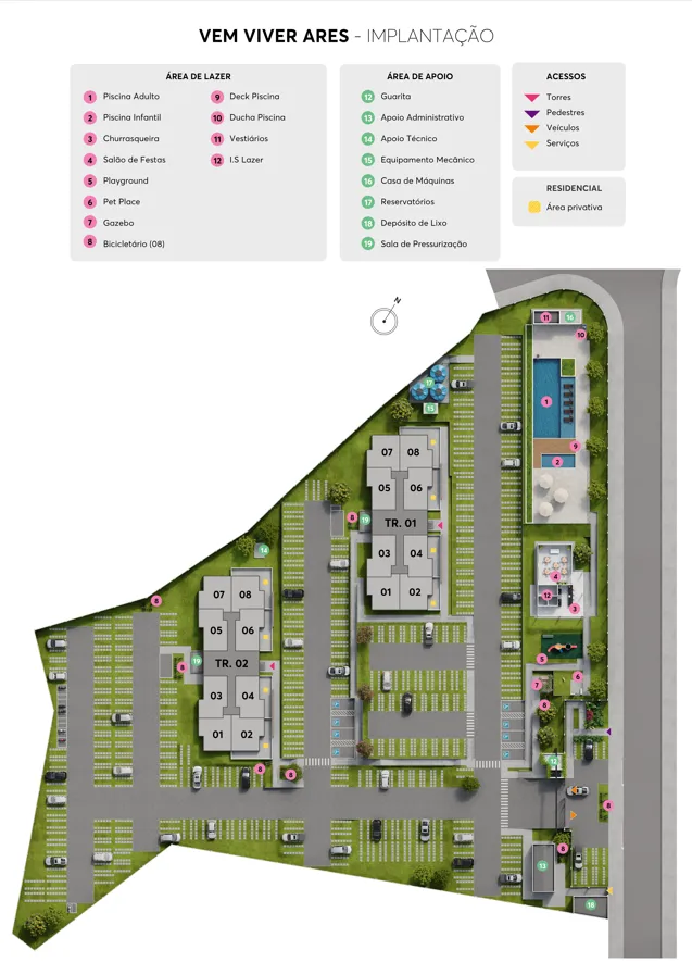 Apartamento, 2 quartos, 45 m² - Foto 15