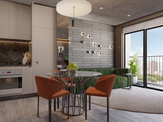 Apartamento com 73m² 2 quartos e 2 banheiros, à venda, no bairro Setor Marista em Goiânia
