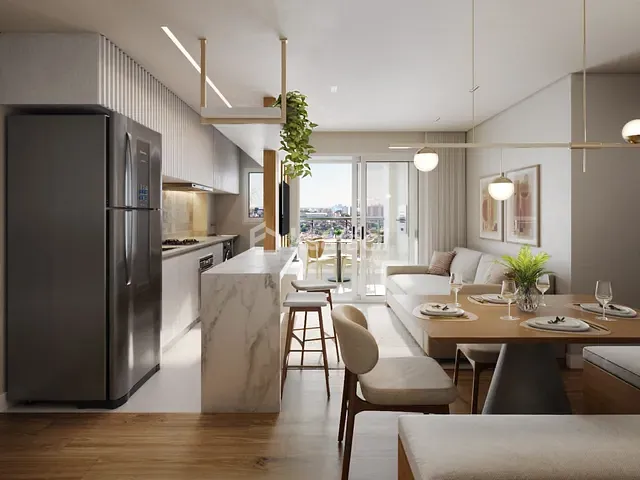 Lançamento com 77m² 3 quartos e 2 banheiros, disponível, no bairro Jardim Bela Vista em Campo Grande