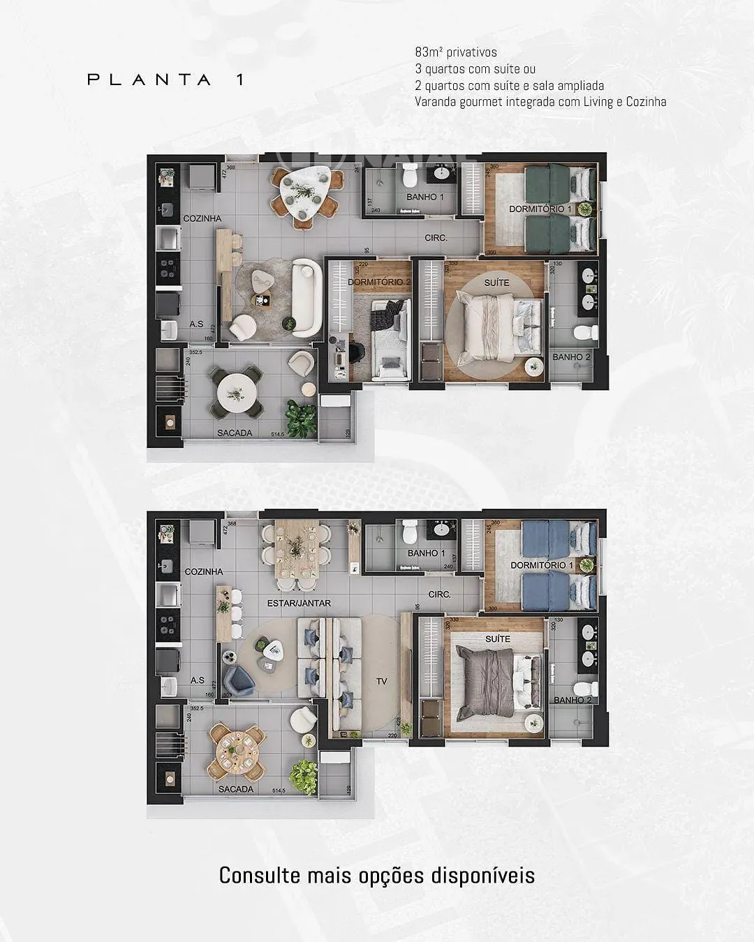 Apartamento, 3 quartos, 83 m² - Foto 5