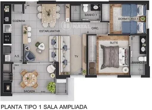 Apartamento, 3 quartos, 83 m² - Foto 29