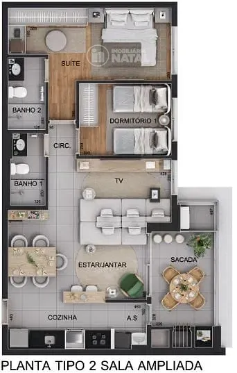 Apartamento, 3 quartos, 83 m² - Foto 31