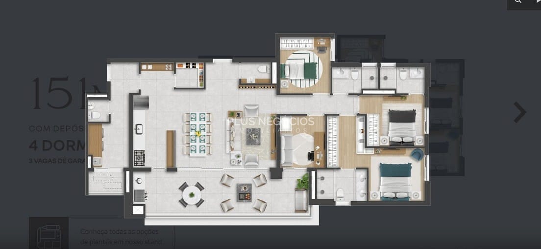 Apartamento, 4 quartos, 151 m² - Foto 14