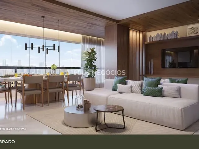 Apartamento com 151m² 4 quartos e 5 banheiros, à venda, no bairro Além Ponte em Sorocaba