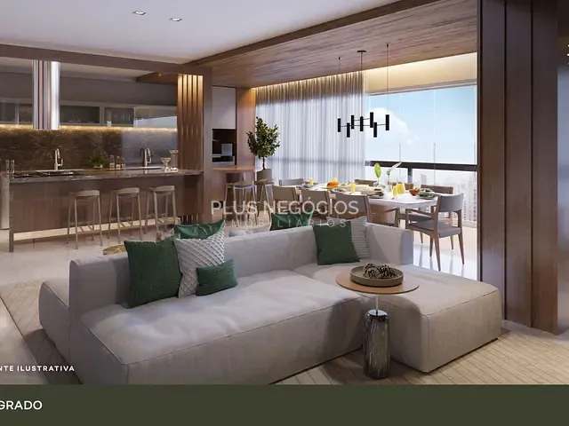 Apartamento com 151m² 4 quartos e 5 banheiros, à venda, no bairro Além Ponte em Sorocaba