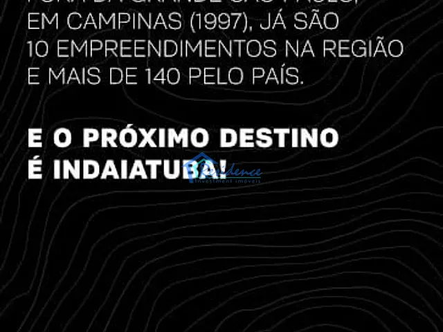 Lançamento disponível, no bairro Alphaville Indaiatuba em Indaiatuba