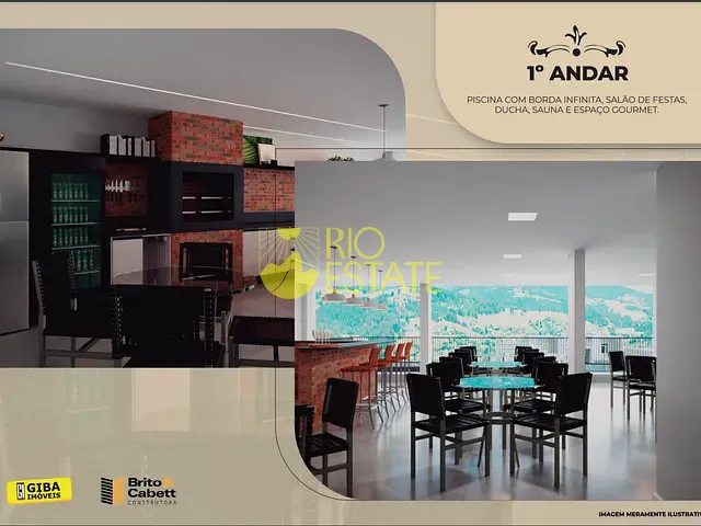Lançamento com 85m² 2 quartos e 2 banheiros, disponível, no bairro Jardim Belvedere em Volta Redonda