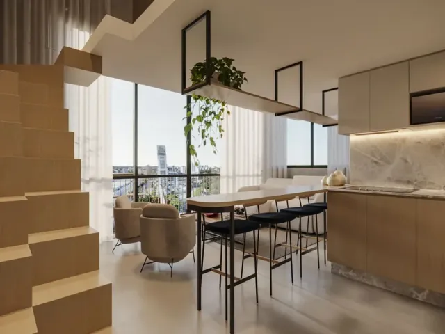 Lançamento com 35m² 1 quarto e 1 banheiro, disponível, no bairro São Francisco em Curitiba