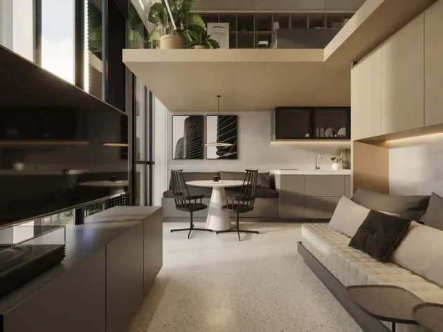 Lançamento com 35m² 1 quarto e 1 banheiro, disponível, no bairro São Francisco em Curitiba
