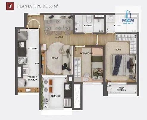 Apartamento, 1 quarto, 10 m² - Foto 28