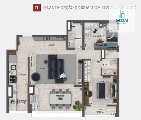 Apartamento, 1 quarto, 10 m² - Foto 62