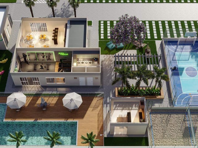 Lançamento com 50m² 2 quartos e 2 banheiros, disponível, no bairro Passaré em Fortaleza