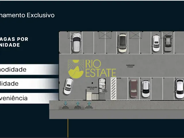 Lançamento com 38m², disponível, no bairro Monte Castelo em Volta Redonda