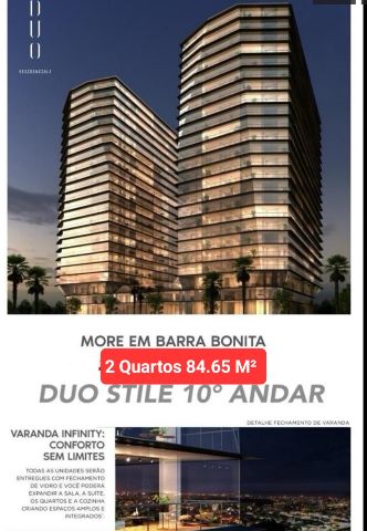 Apartamento com 84m² 2 quartos e 2 banheiros, à venda, no bairro Recreio dos Bandeirantes em Avenida José Luiz Ferraz