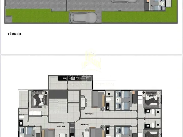 Lançamento com 54m² 2 quartos e 2 banheiros, disponível, no bairro Parque Xangri-Lá em Contagem