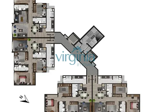Lançamento com 164m² 3 quartos e 2 banheiros, disponível, no bairro Vila Rosa em Novo Hamburgo