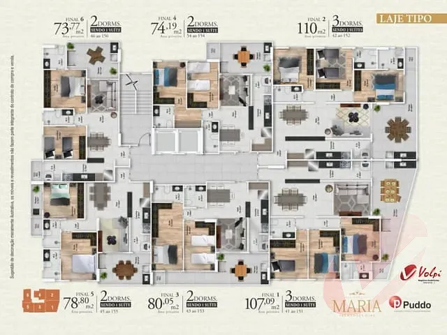 Apartamento à venda, no bairro Real em Praia Grande