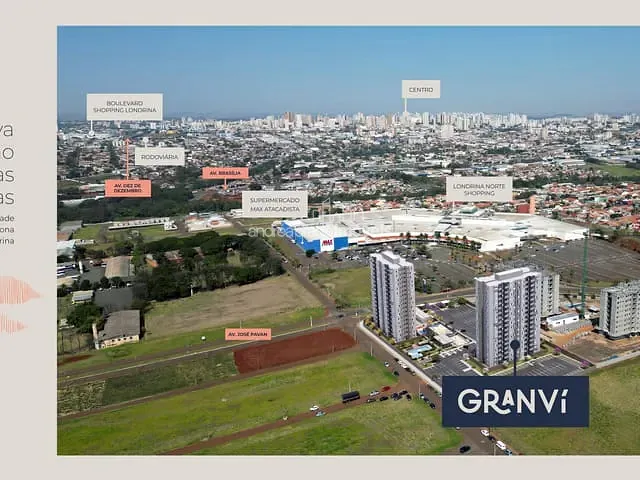 Lançamento 2 quartos e 2 banheiros, disponível, no bairro Pacaembu em Londrina