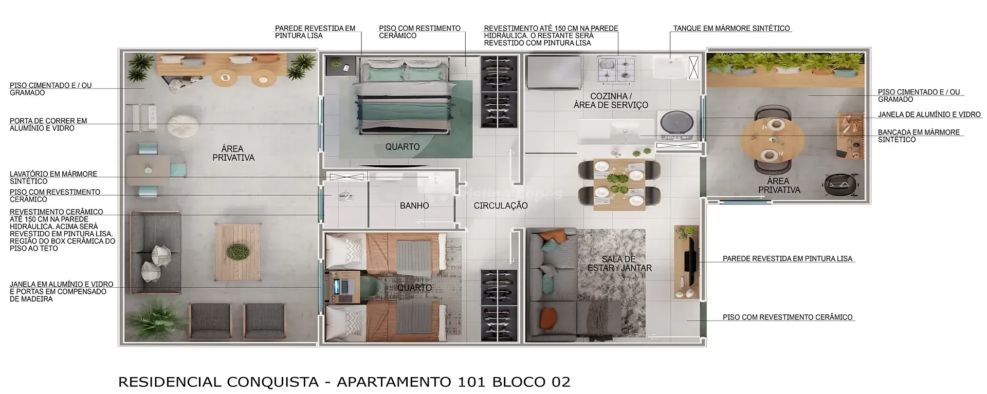Apartamento, 2 quartos, 38 m² - Foto 5