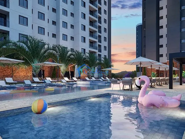 Lançamento 2 quartos e 2 banheiros, disponível, no bairro Jardim Santiago em Indaiatuba